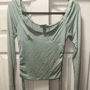 Mint green long sleeve